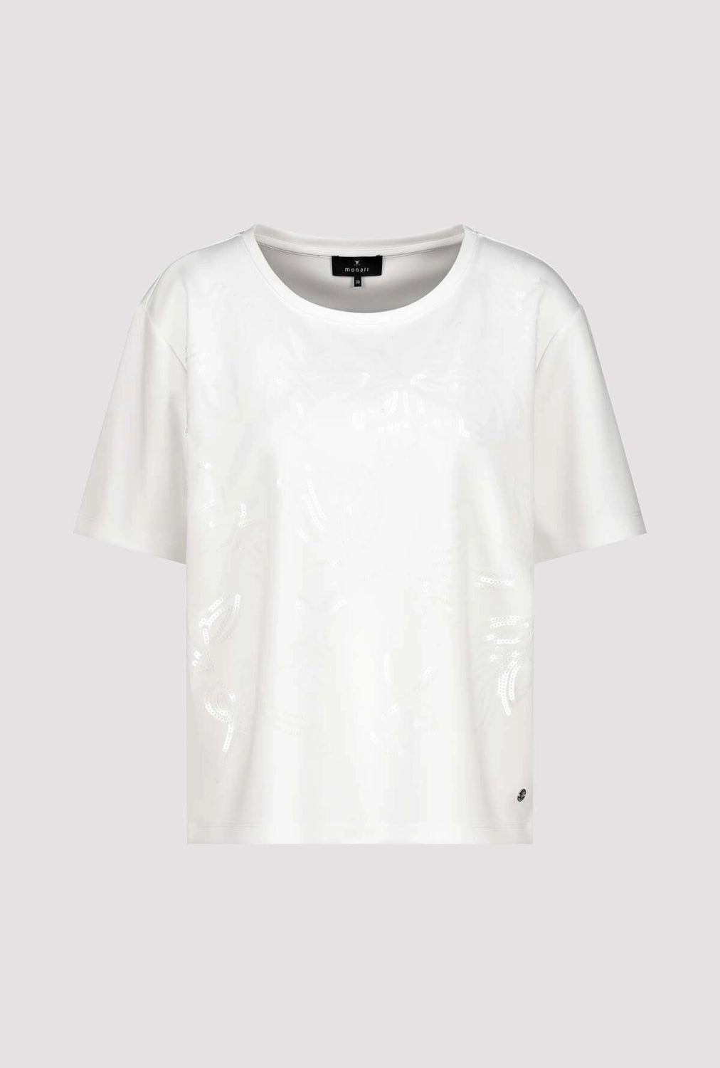 Monari Sweatshirt with Tone-on-tone Sequins 409198