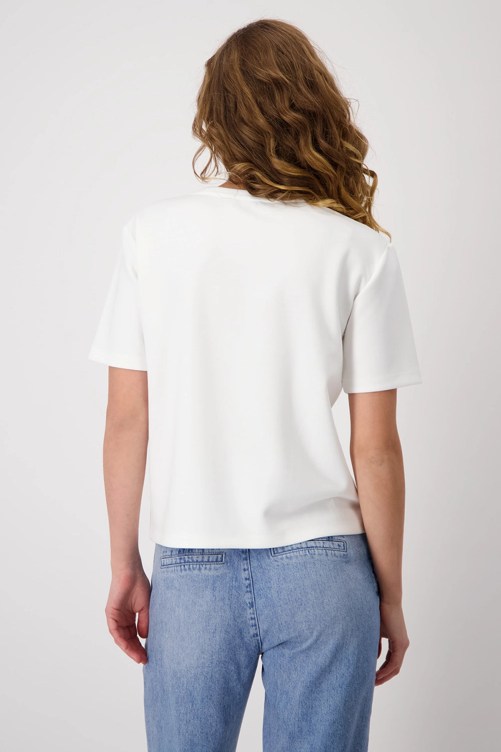 Monari Sweatshirt with Tone-on-tone Sequins 409198