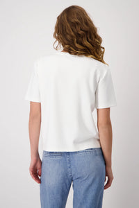 Monari Sweatshirt with Tone-on-tone Sequins 409198