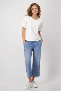 Monari Sweatshirt with Tone-on-tone Sequins 409198