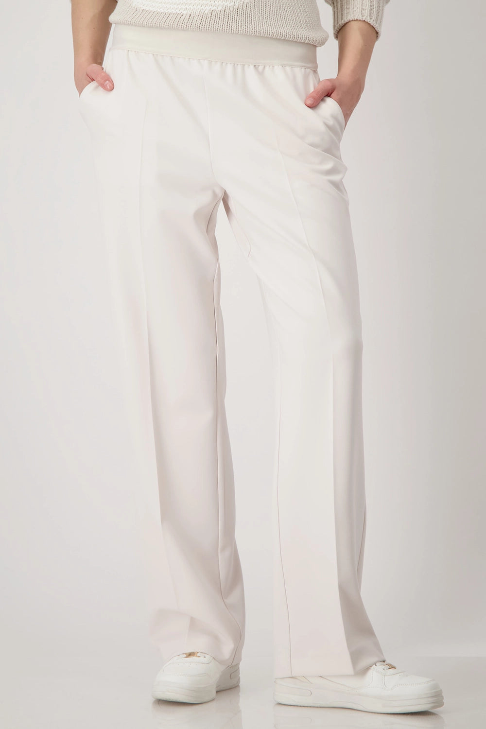 Monari Trousers with Elasticated Waistband  409205