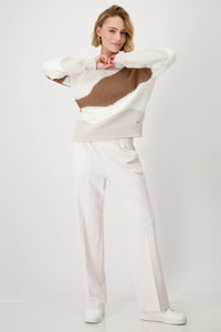 Monari Trousers with Elasticated Waistband  409205