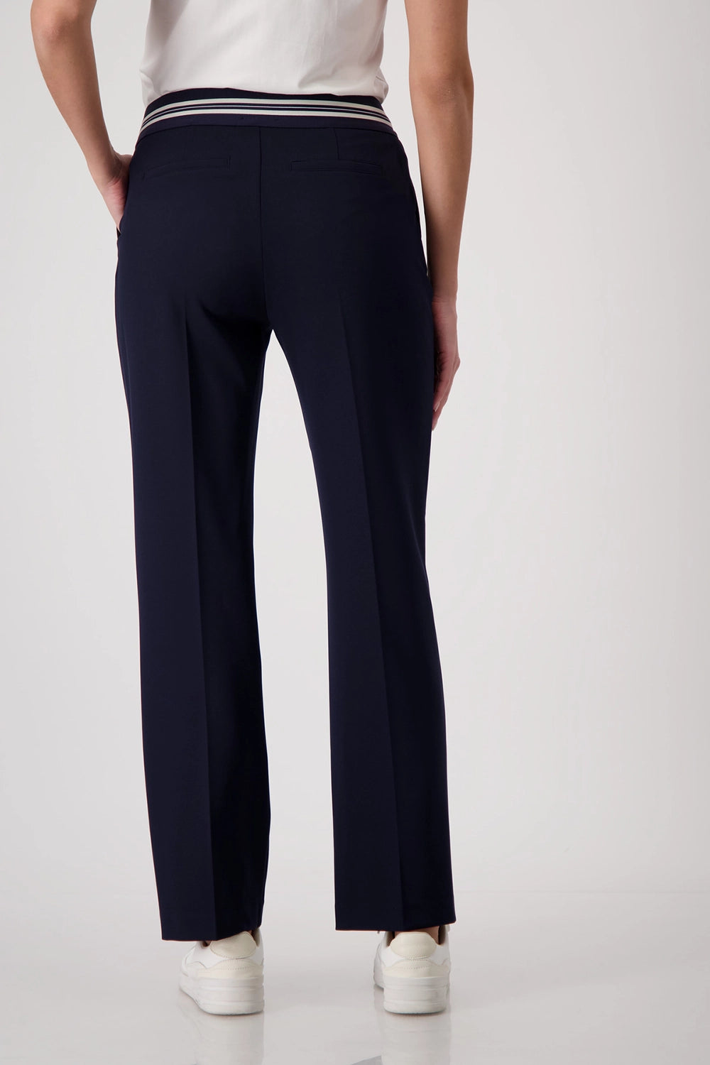 Monari Trousers with Elasticated Waistband  409205