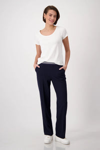 Monari Trousers with Elasticated Waistband  409205