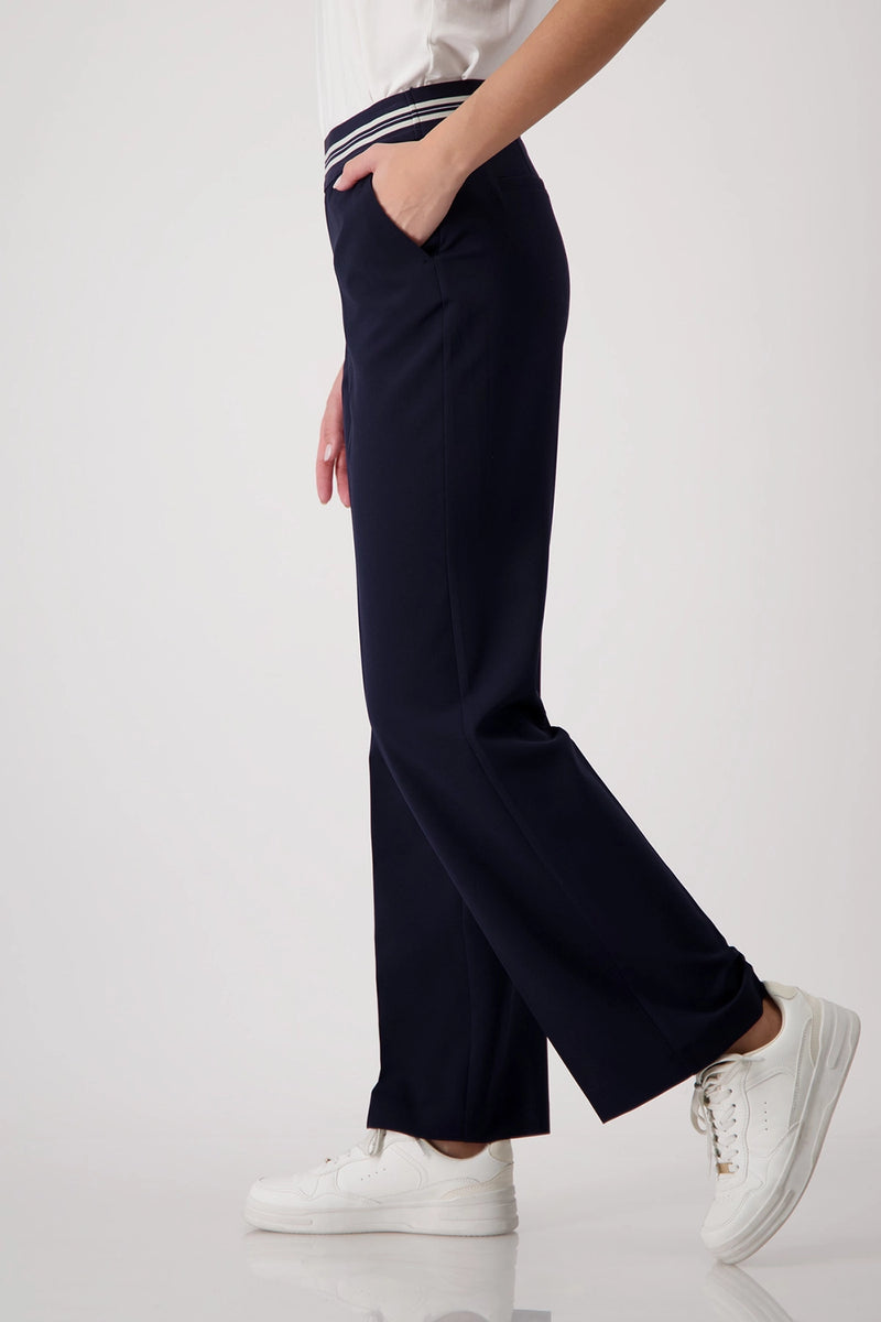 Monari Trousers with Elasticated Waistband  409205