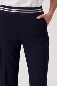 Monari Trousers with Elasticated Waistband  409205