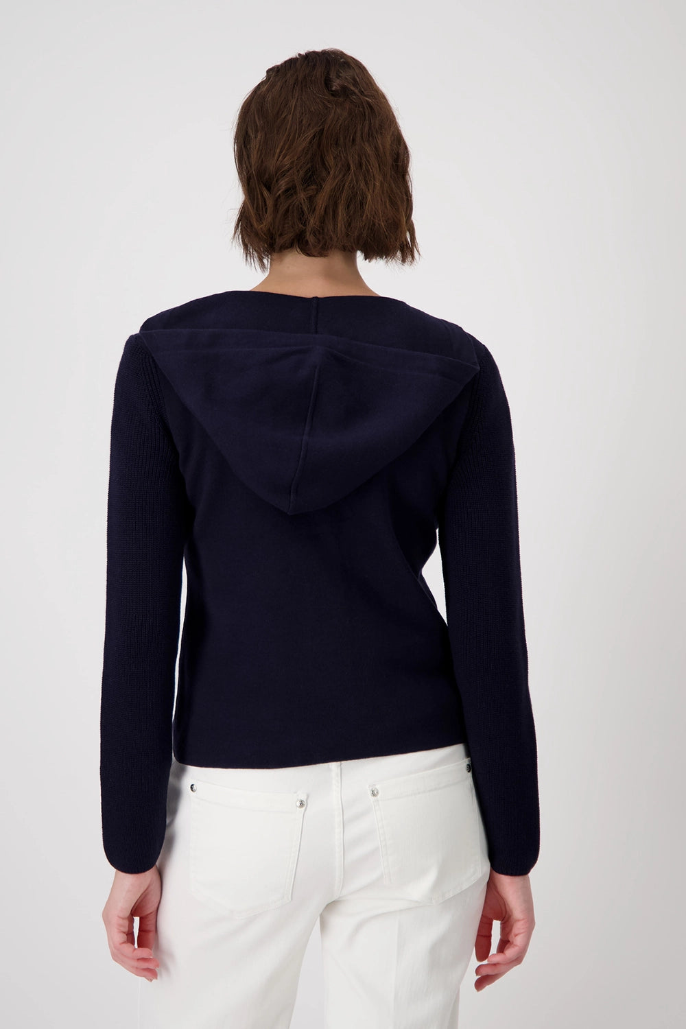 Monari Blazer with Knit Sleeves 409224