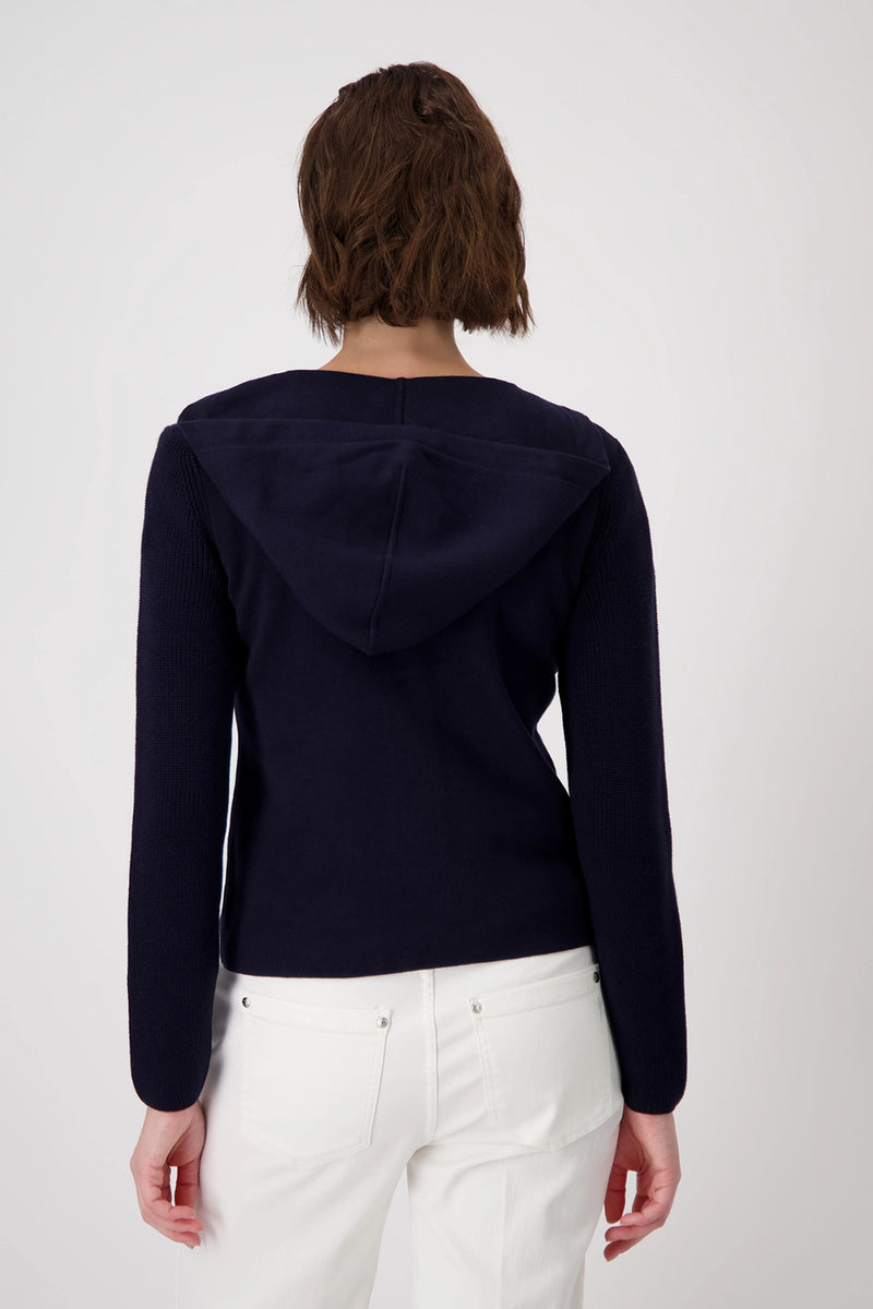 Monari Blazer with Knit Sleeves 409224
