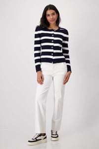 Monari Striped Cardigan 409228