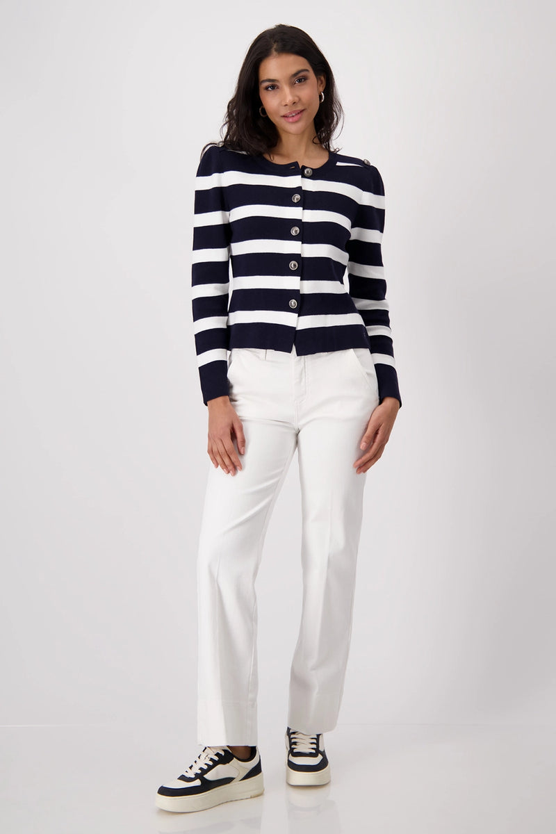 Monari Striped Cardigan 409228