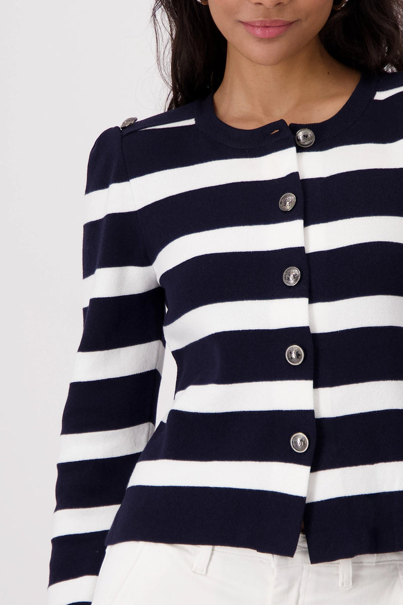 Monari Striped Cardigan 409228