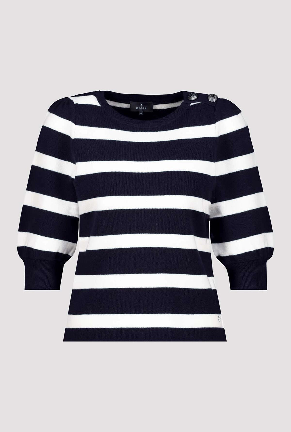 Monari Striped Knitted Jumper 409232