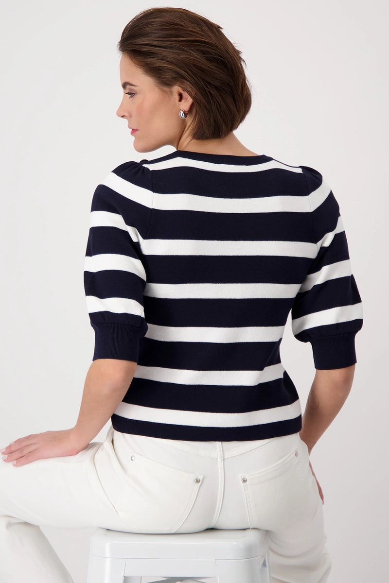 Monari Striped Knitted Jumper 409232