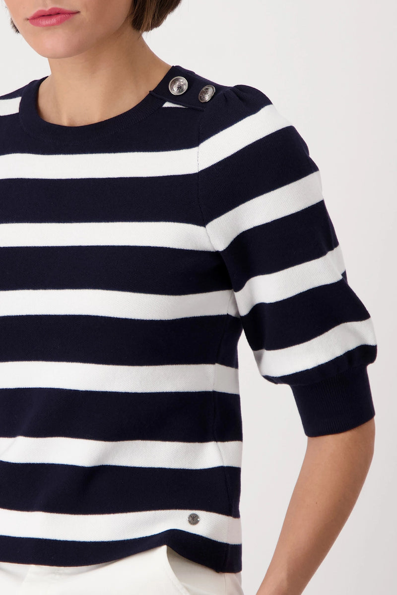 Monari Striped Knitted Jumper 409232