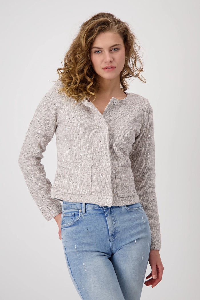 Monari Cardigan with sequins 409235