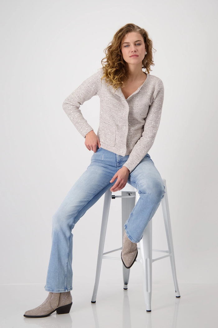 Monari Cardigan with sequins 409235