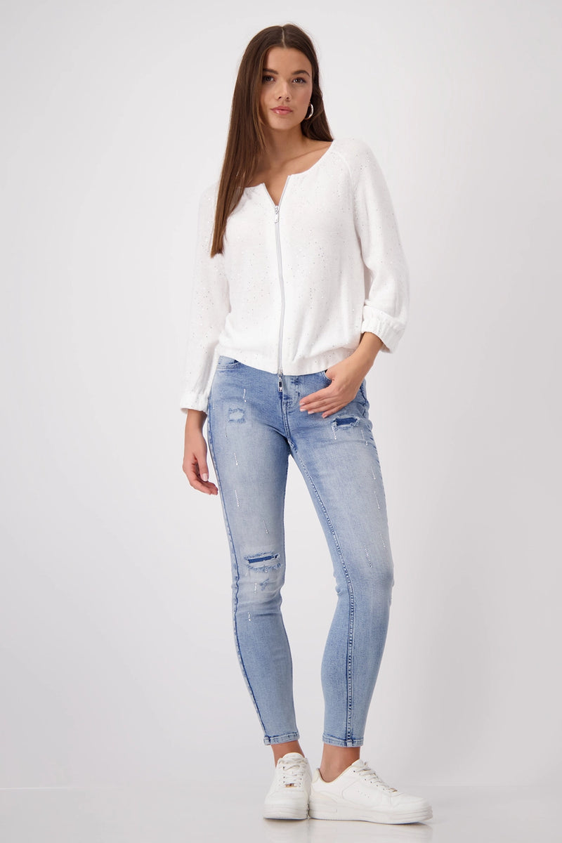 Monari Cardigan with Sequins 409275