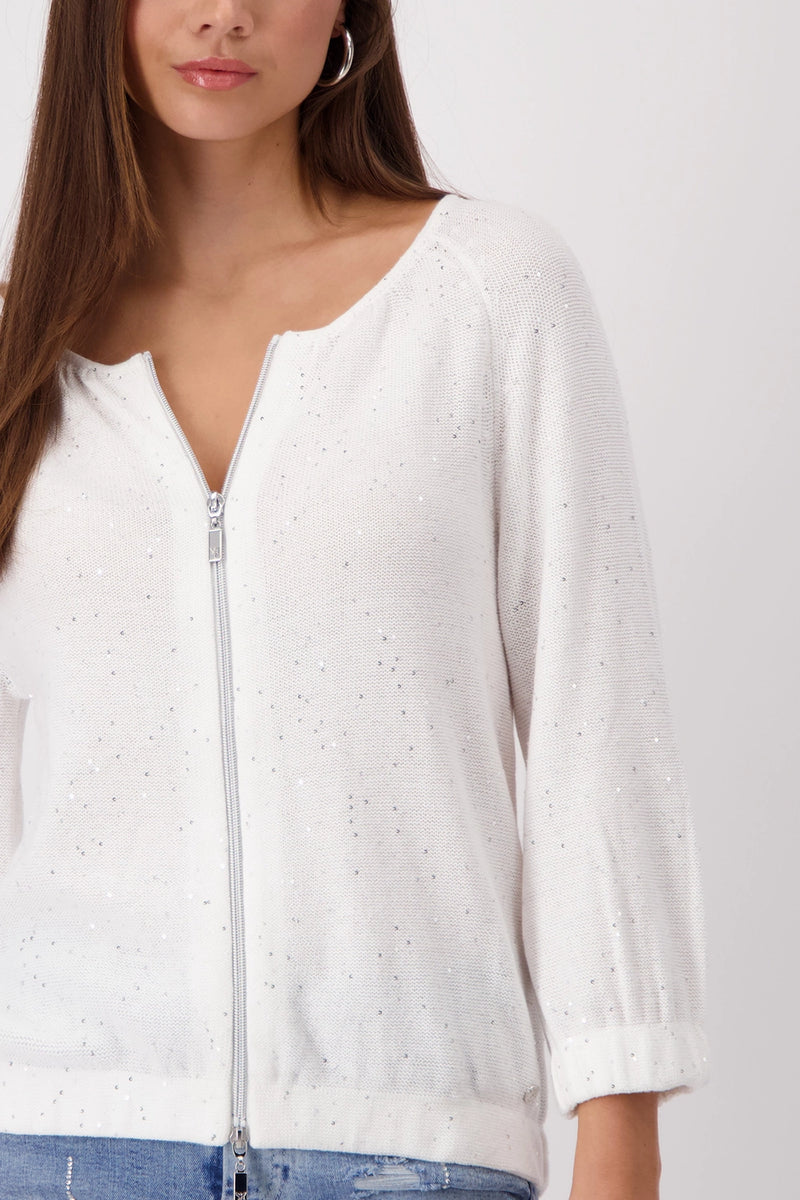 Monari Cardigan with Sequins 409275