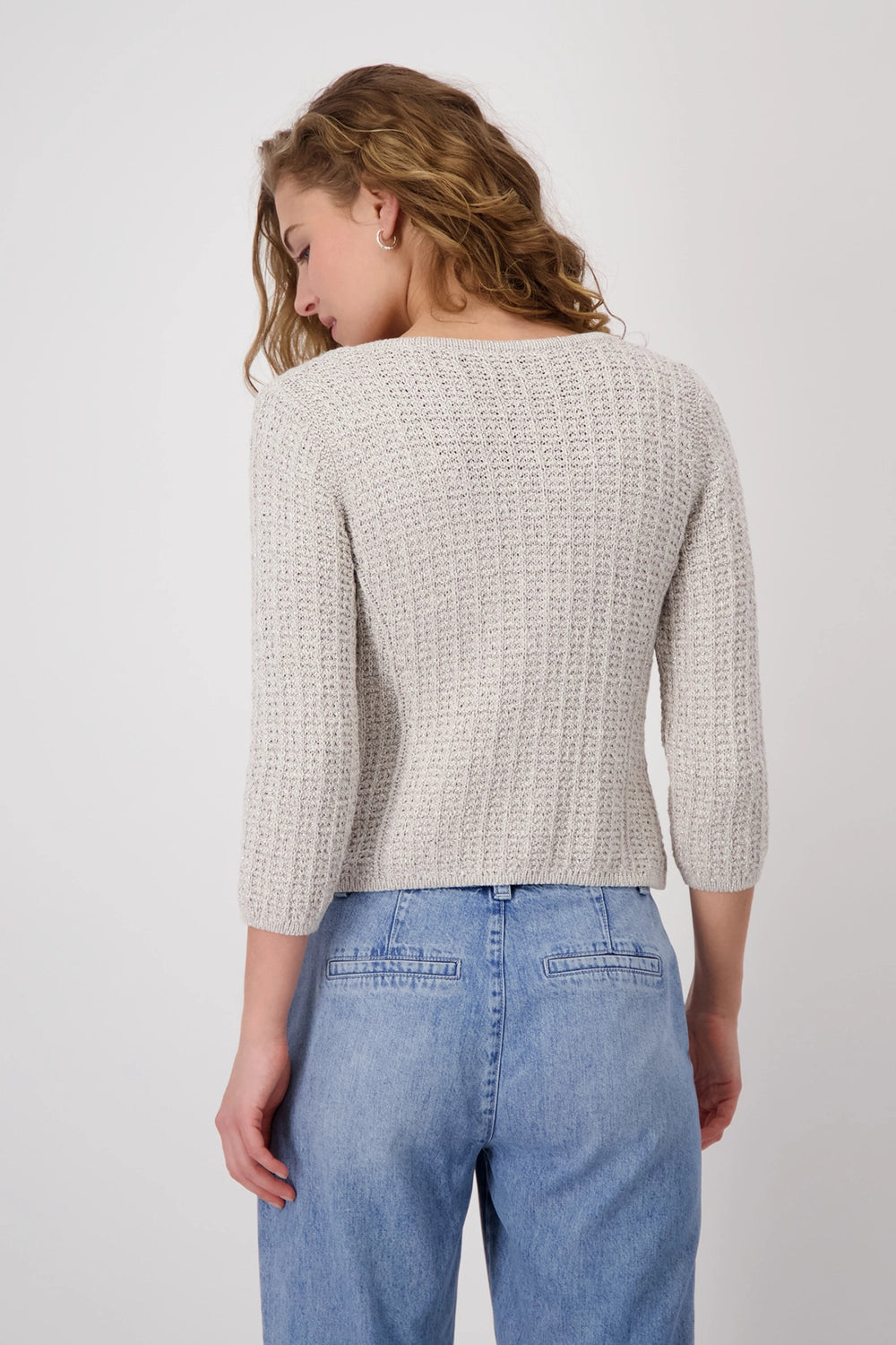 Monari Tweed Cardigan 409286