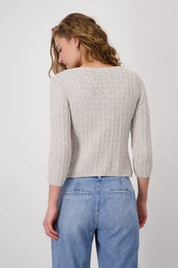 Monari Tweed Cardigan 409286