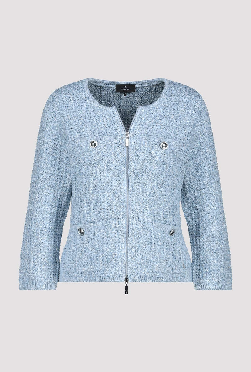 Monari Tweed Cardigan 409286