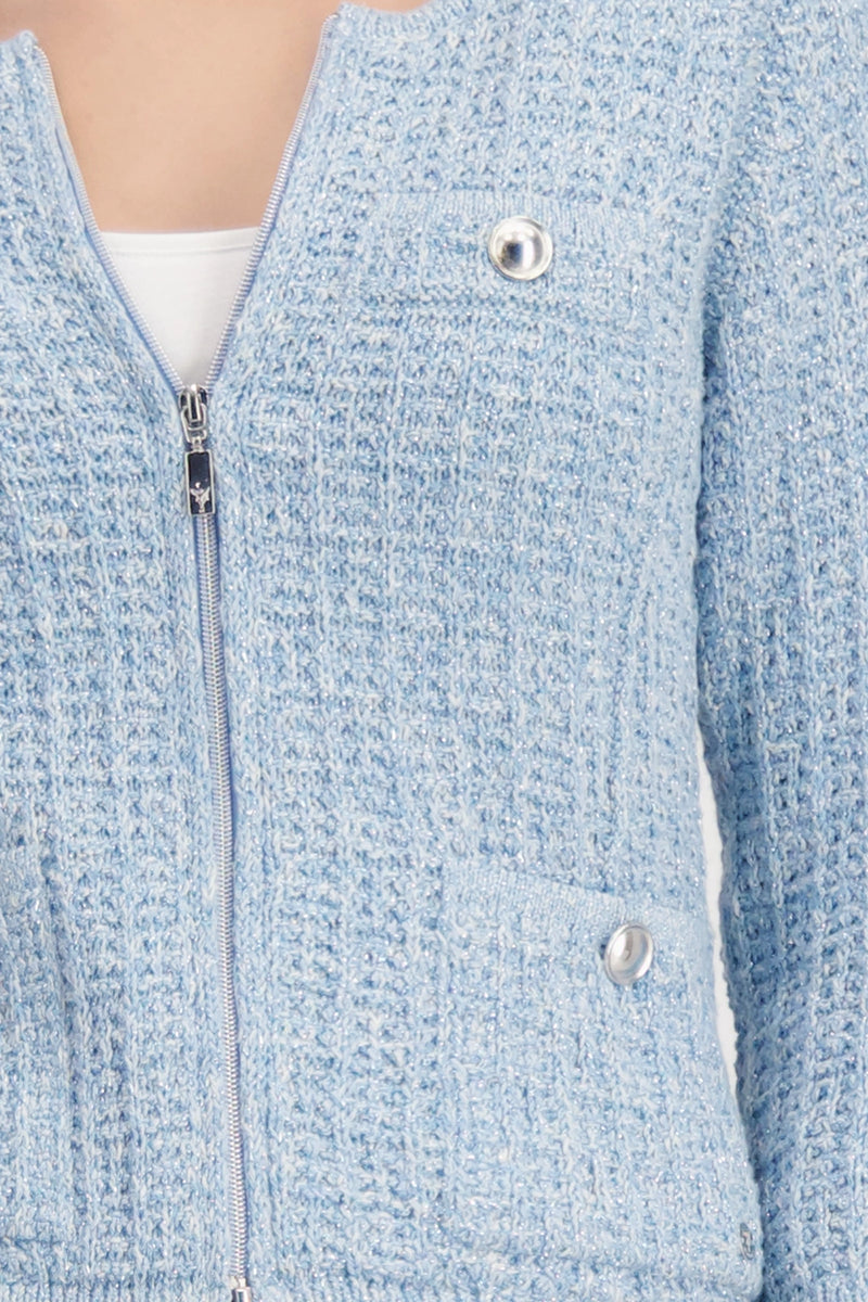 Monari Tweed Cardigan 409286