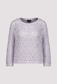 Monari Ajour Jumper with Lurex 409293