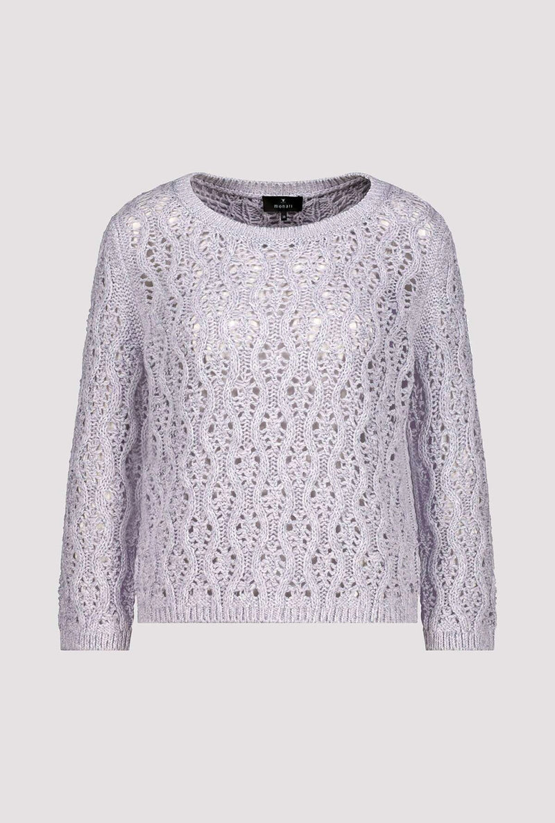 Monari Ajour Jumper with Lurex 409293