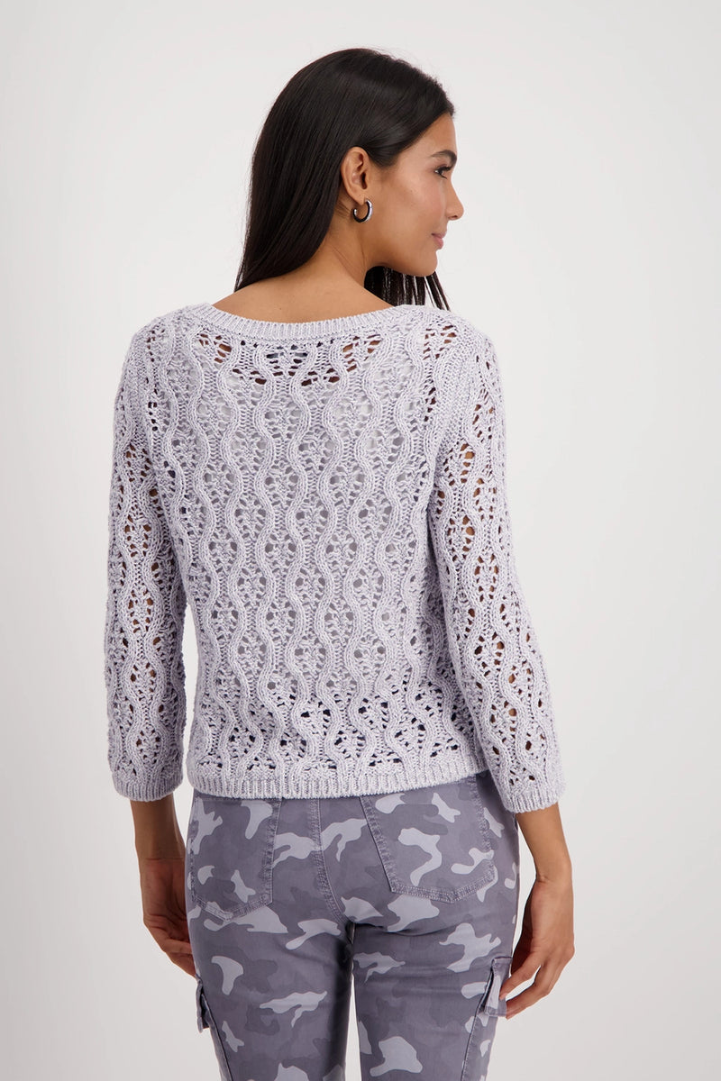 Monari Ajour Jumper with Lurex 409293