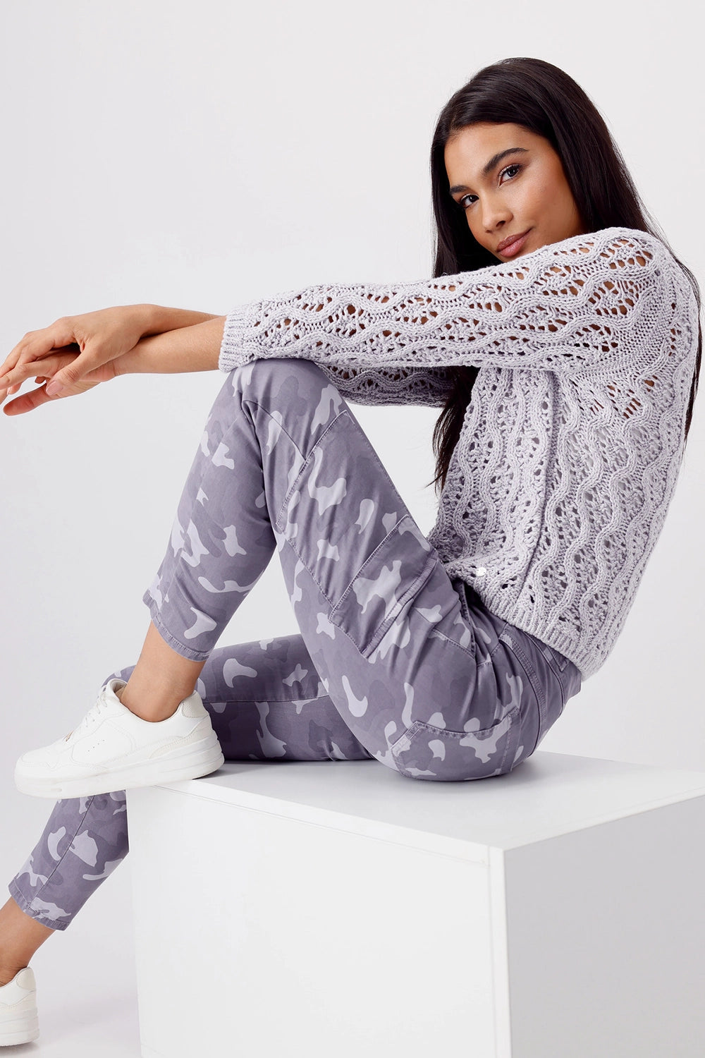 Monari Ajour Jumper with Lurex 409293
