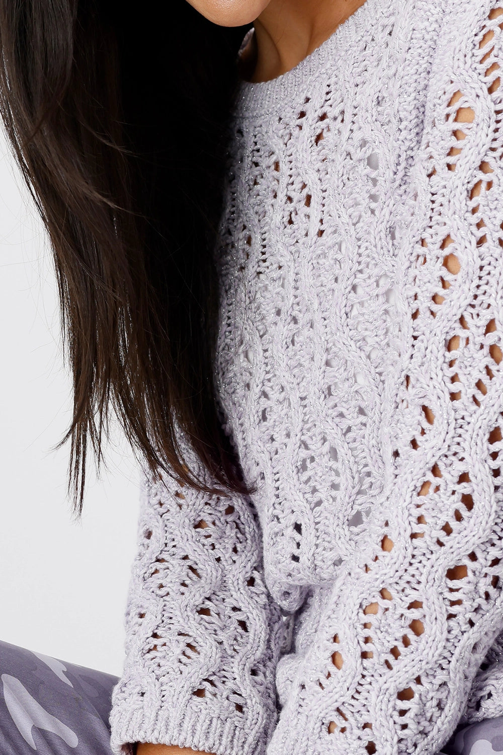 Monari Ajour Jumper with Lurex 409293