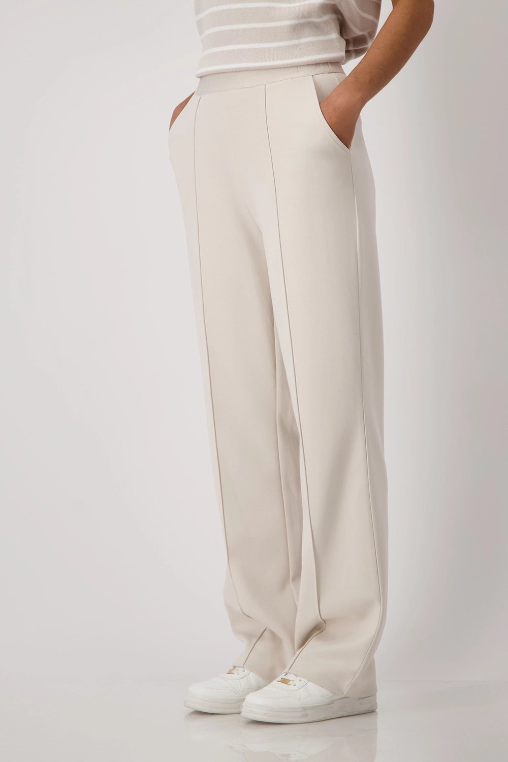 Monari Trousers with Script Waistband 409332