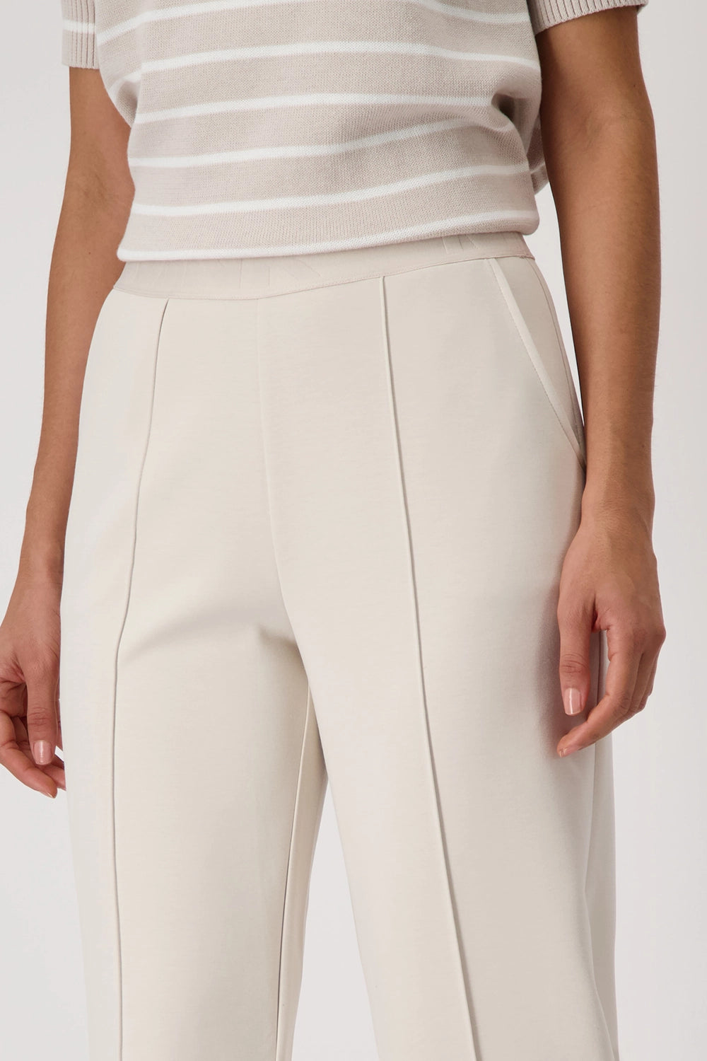 Monari Trousers with Script Waistband 409332