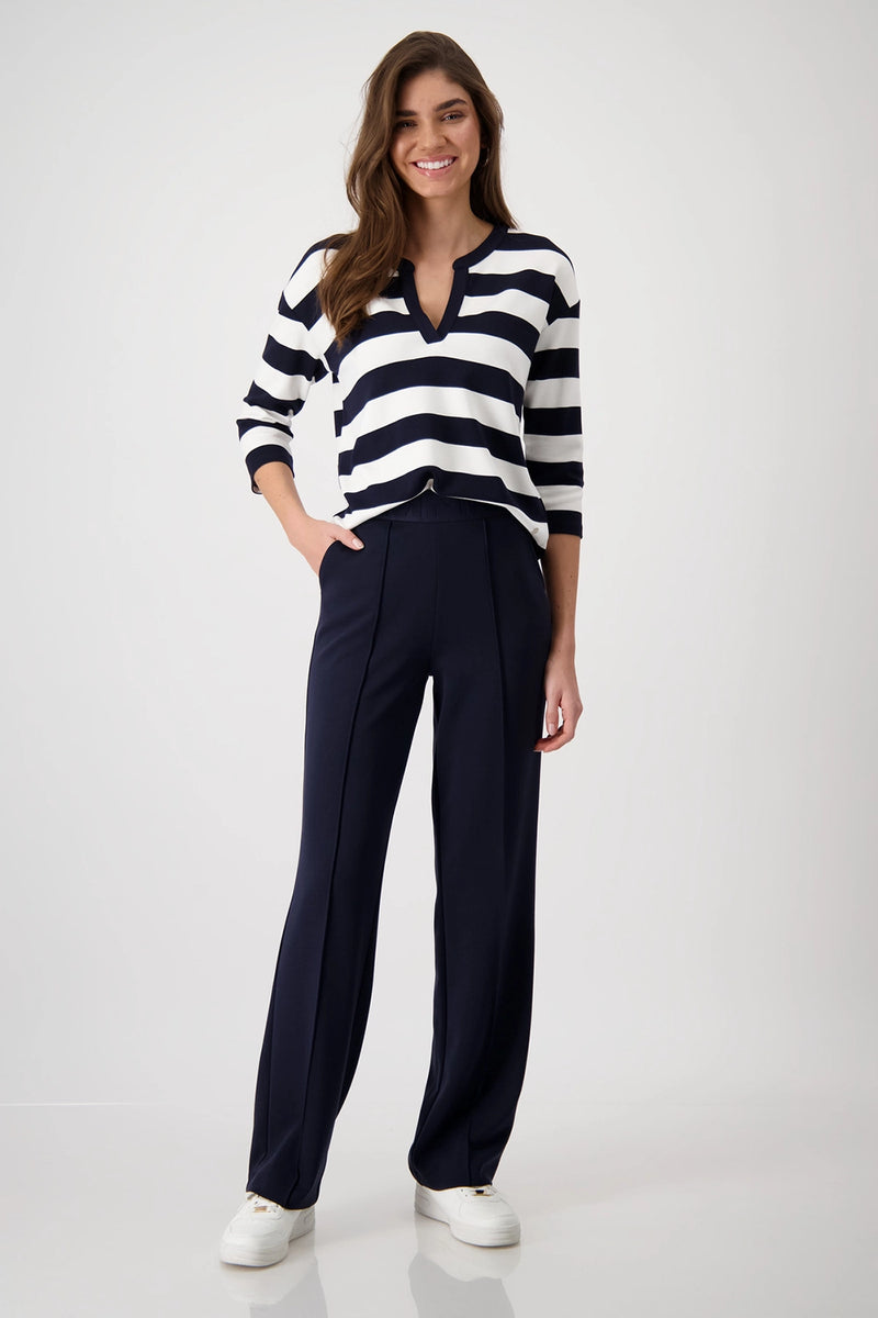 Monari Trousers with Script Waistband 409332