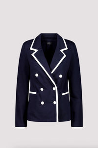 Monari Blazer with Contrasting Stripes 409347