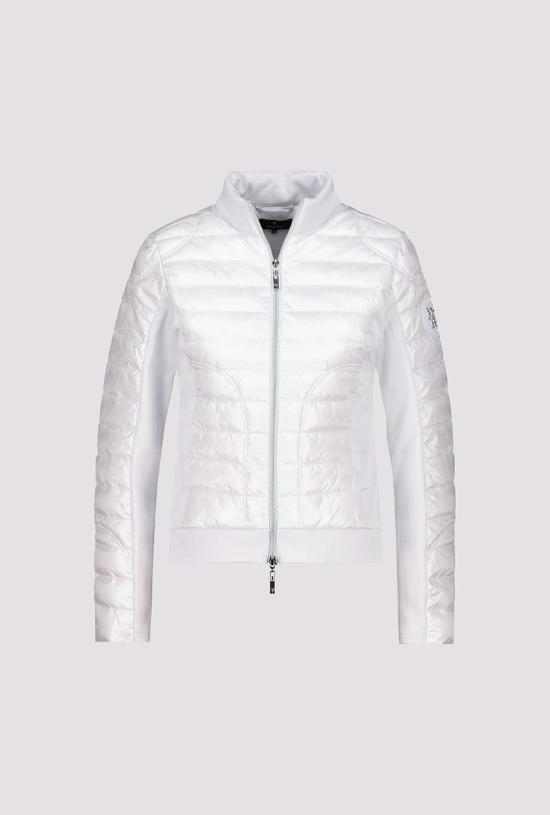 Monari Quilted Jacket with Neoprene 409367