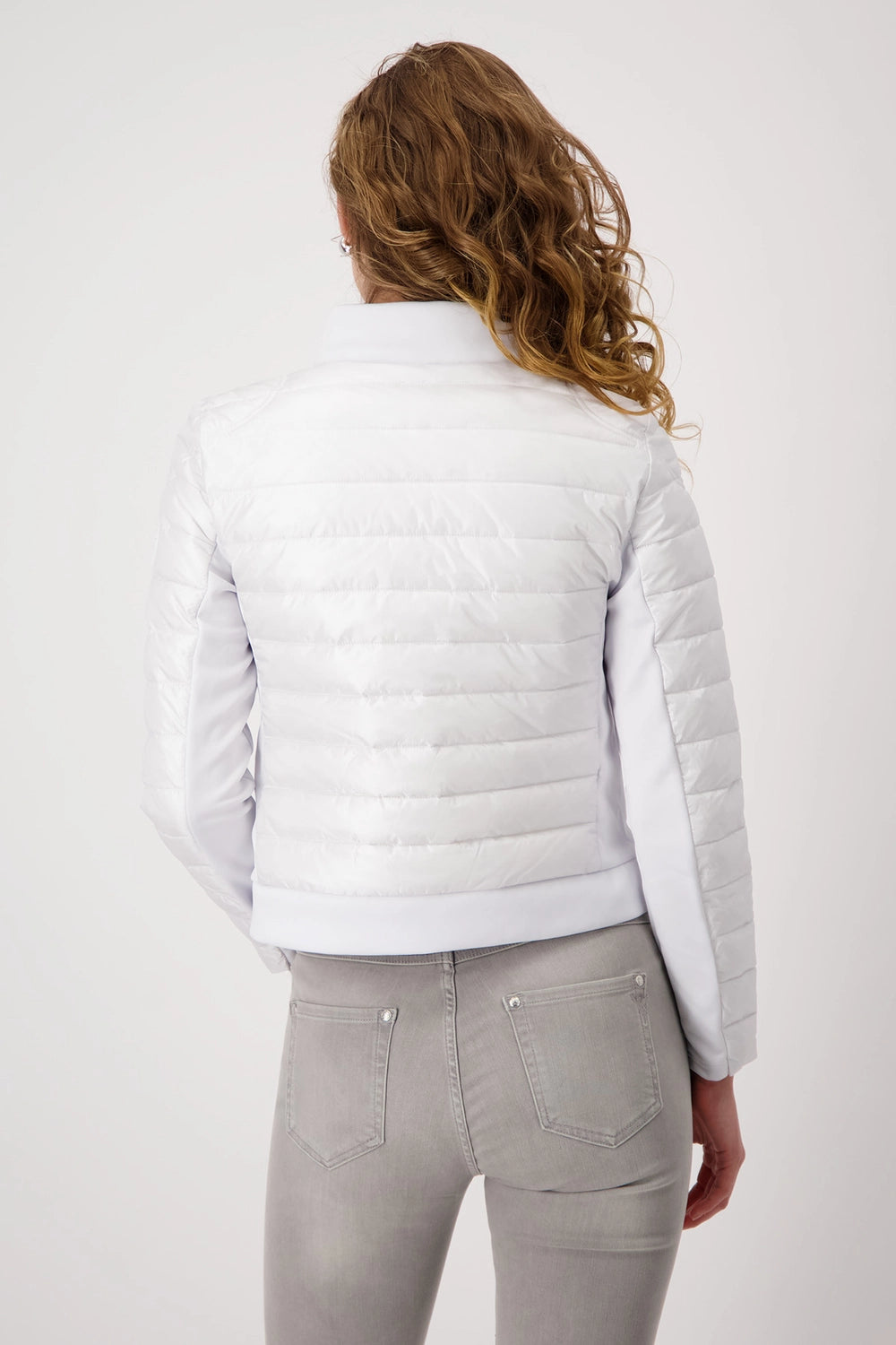 Monari Quilted Jacket with Neoprene 409367