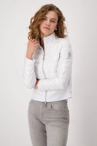 Monari Quilted Jacket with Neoprene 409367