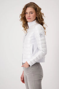 Monari Quilted Jacket with Neoprene 409367