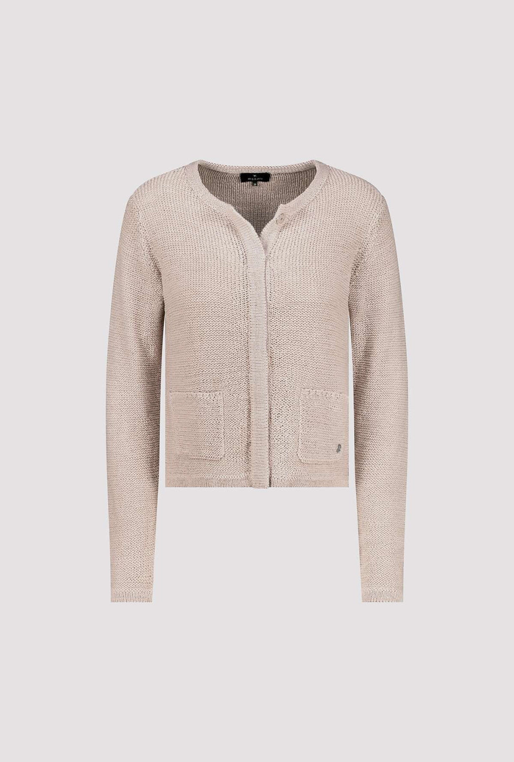 Monari Cardigan made from ribbon yarn 409396