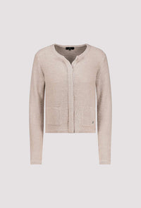 Monari Cardigan made from ribbon yarn 409396