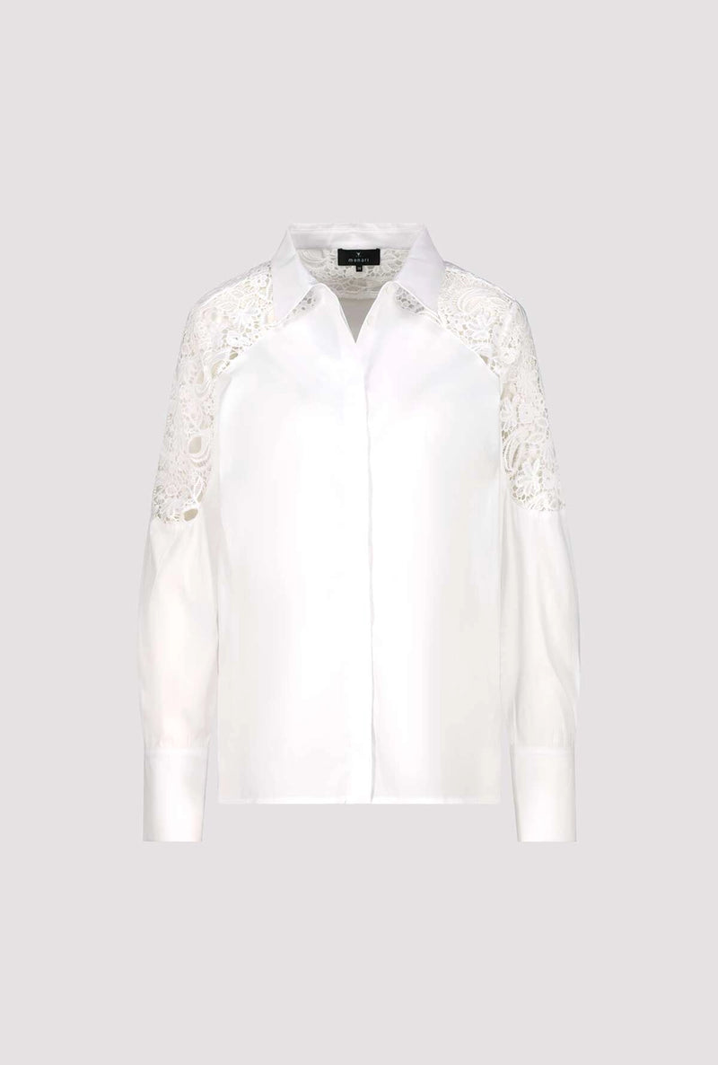 Monari Blouse with Lace Detail 409400