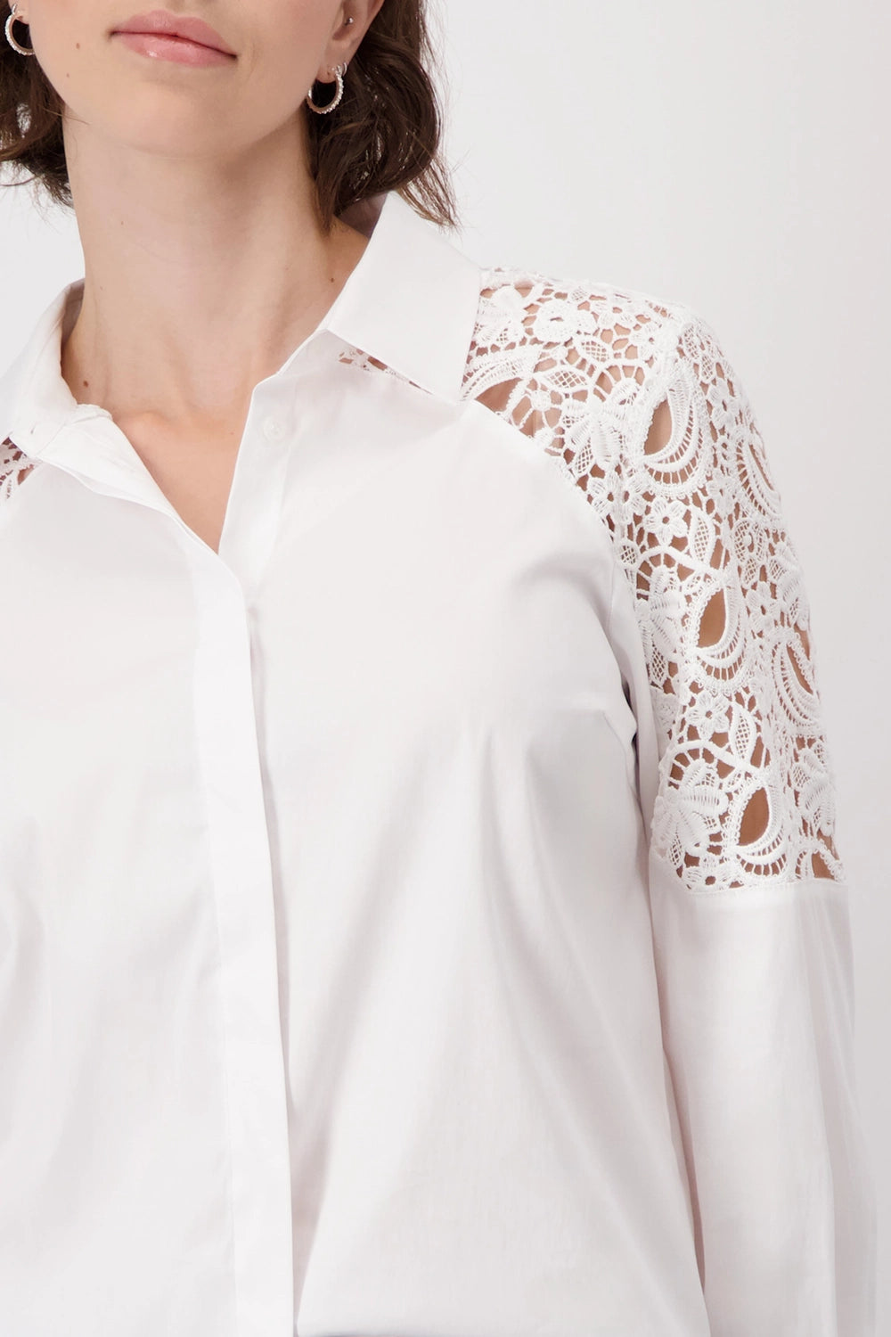 Monari Blouse with Lace Detail 409400