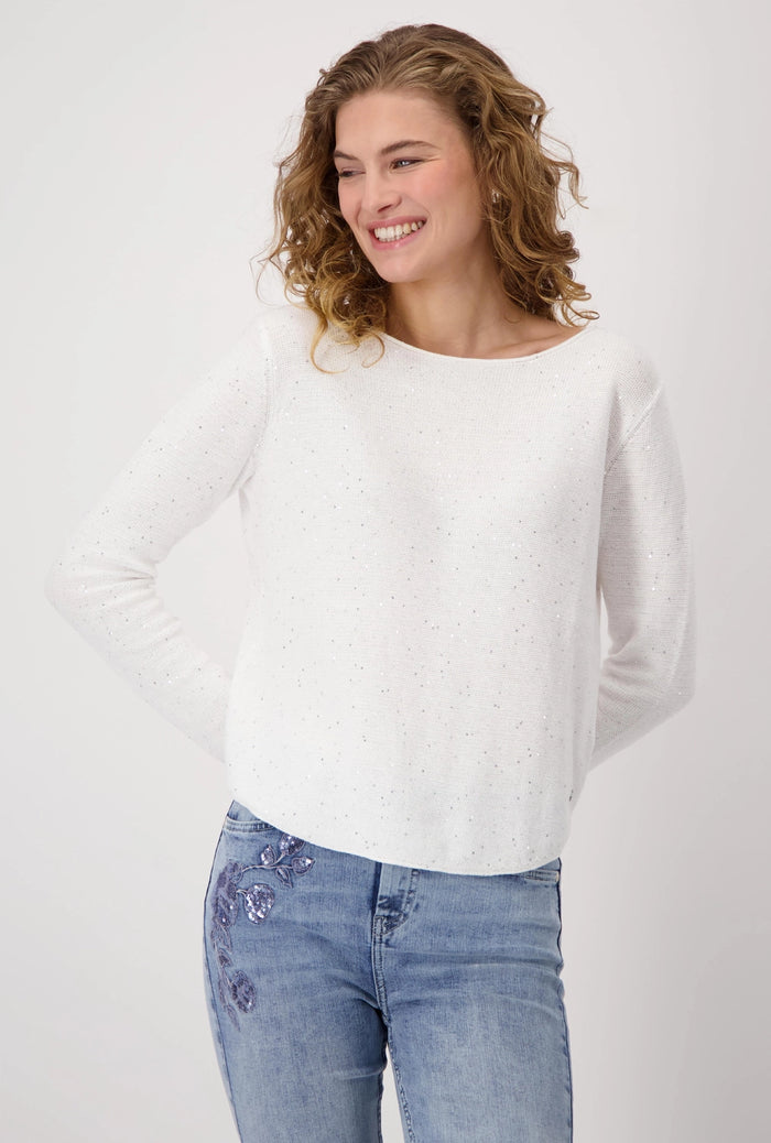 Monari Sweater Sequins 409454