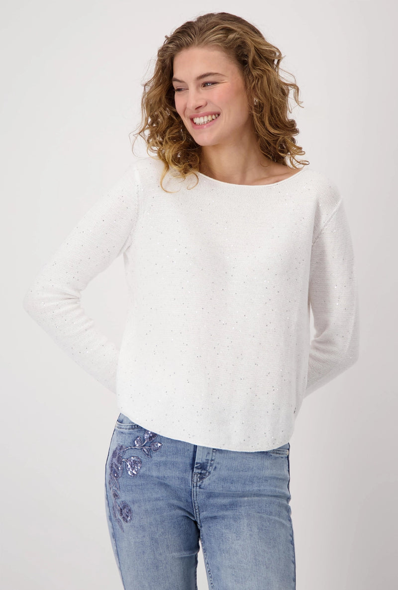 Monari Sweater Sequins 409454