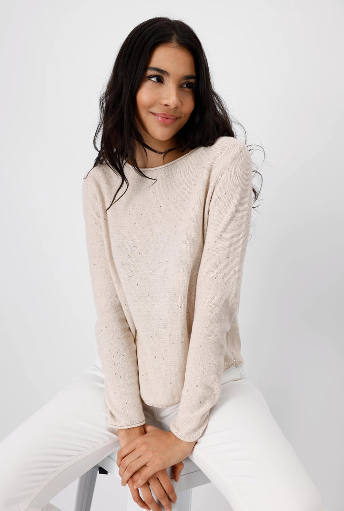 Monari Sweater Sequins 409454