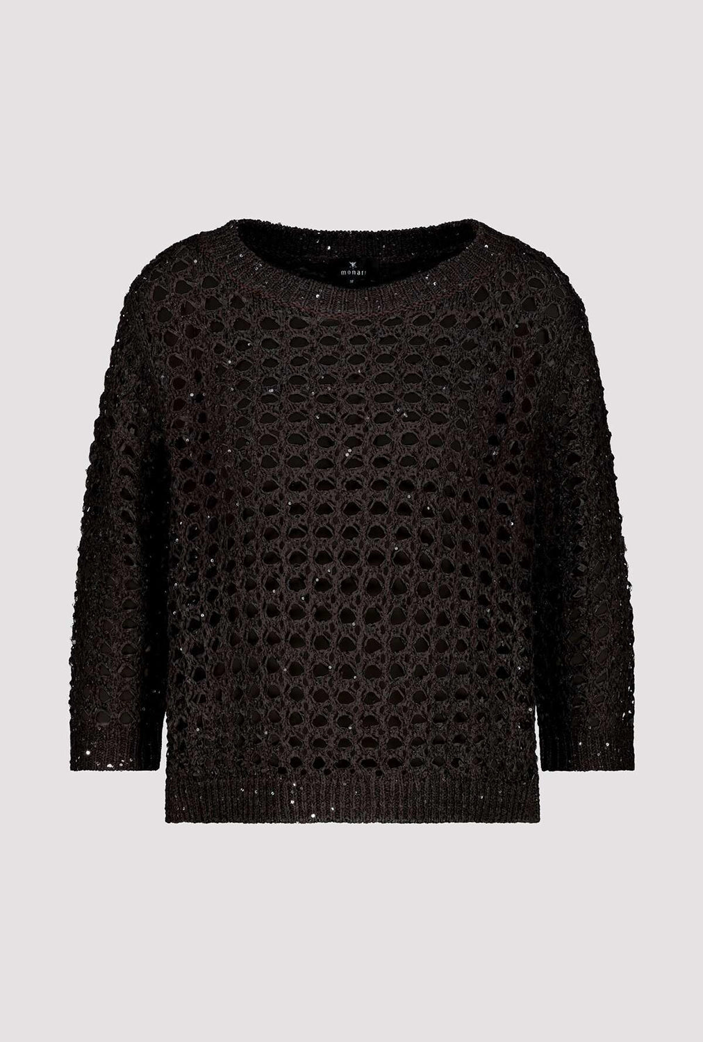 Monari Knitted Jumper with Sequins 409473