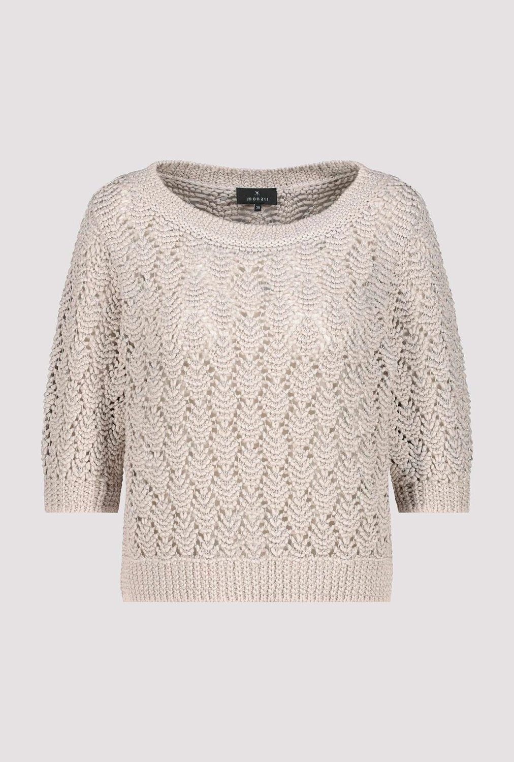 Monari Knitted Jumper with Lurex 409480