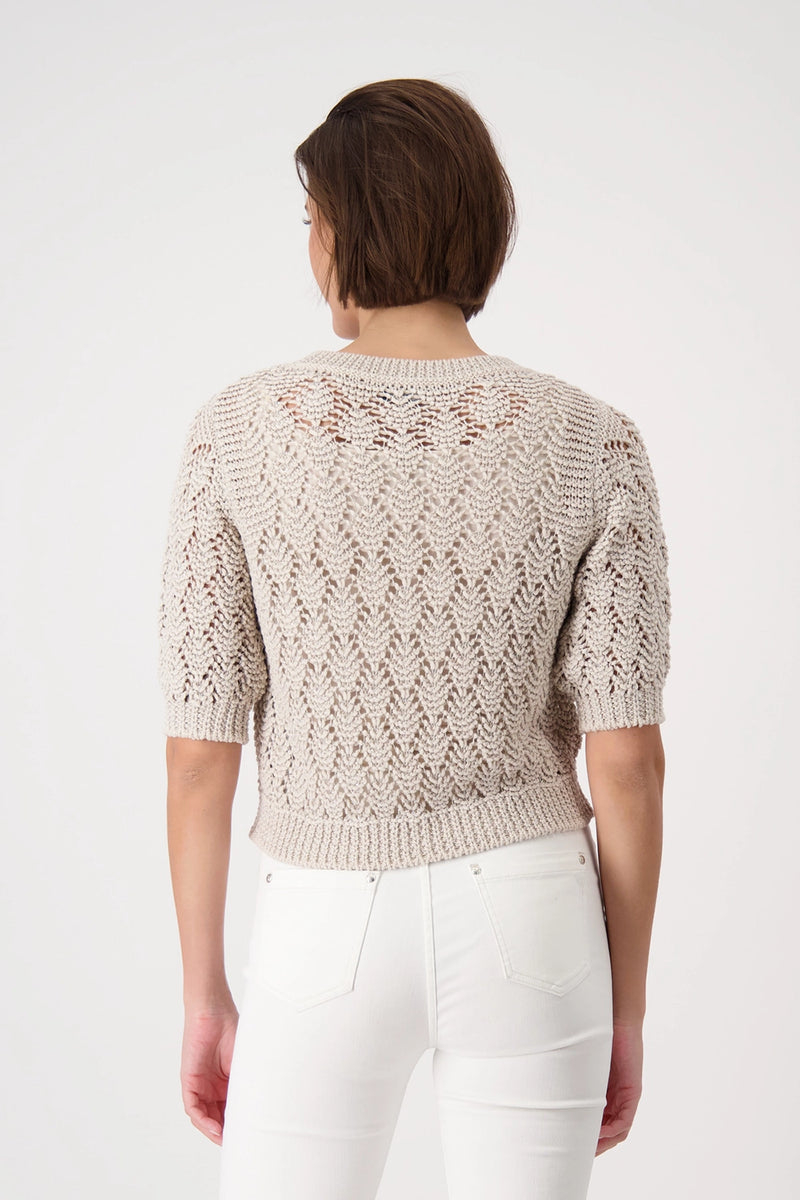 Monari Knitted Jumper with Lurex 409480