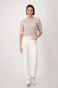 Monari Knitted Jumper with Lurex 409480